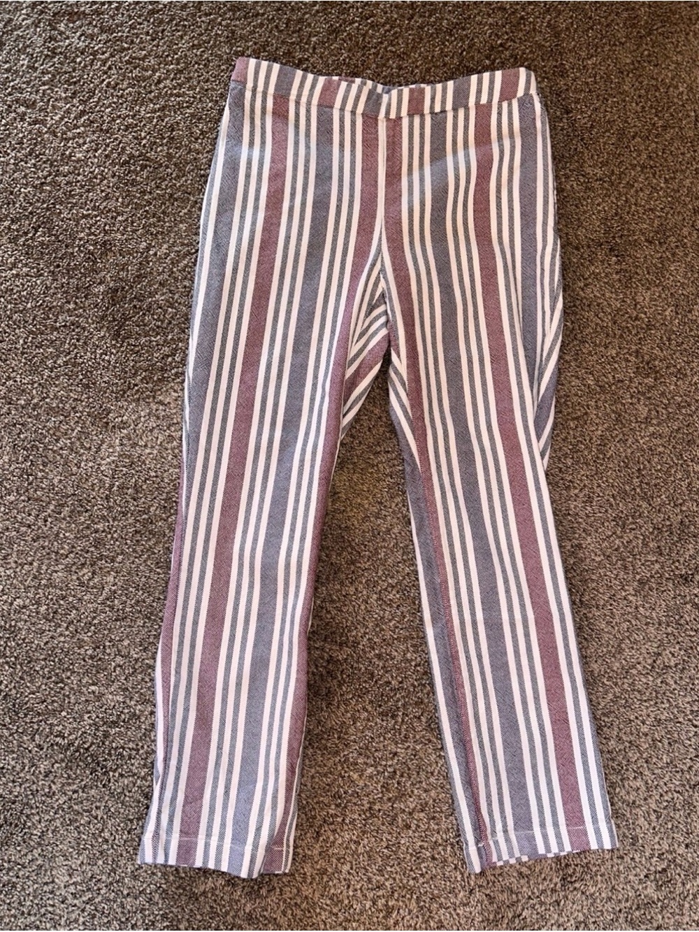 Free People Linen Straight Leg Pants